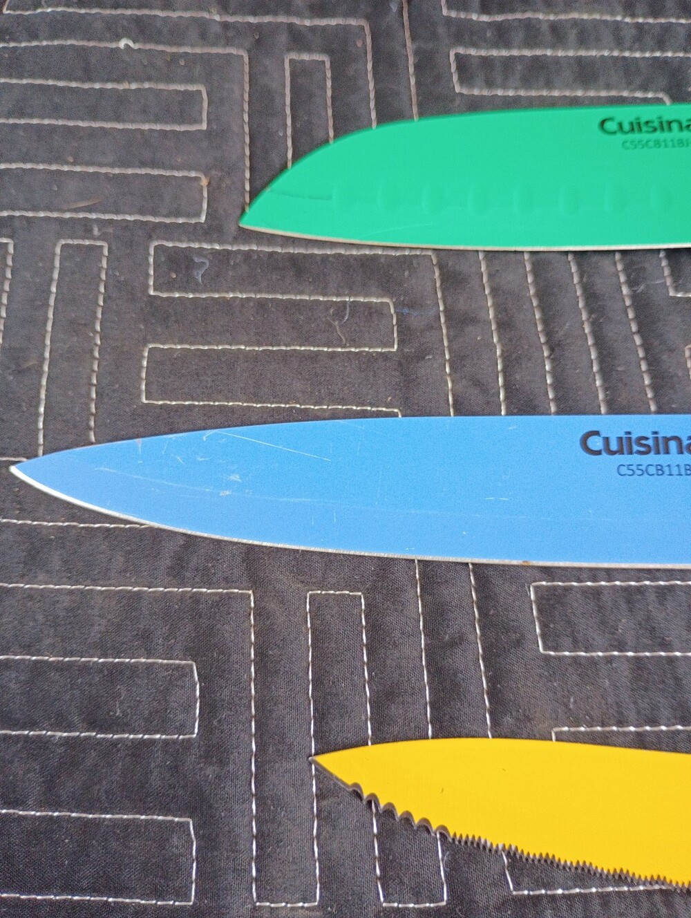 Cuisinart Colorful Knife Set - Pink, Green, Blue, Yellow, Orange - Picture 8 of 9